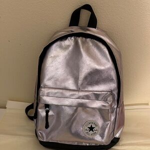 Converse Shiny Silver/purplish Backpack